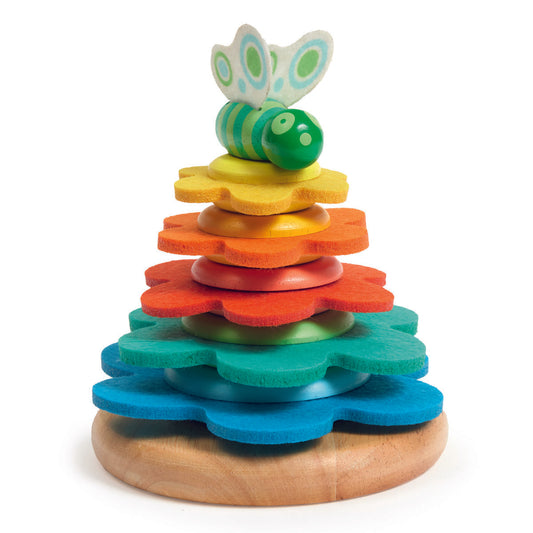 Djeco Butterflower Stacking Toy