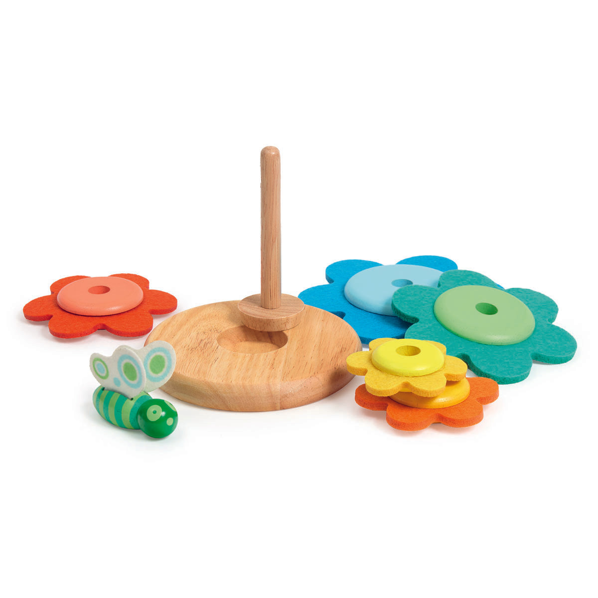 Djeco Butterflower Stacking Toy