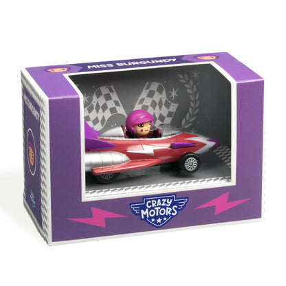 Djeco Crazy Motors Miss Burgundy Car