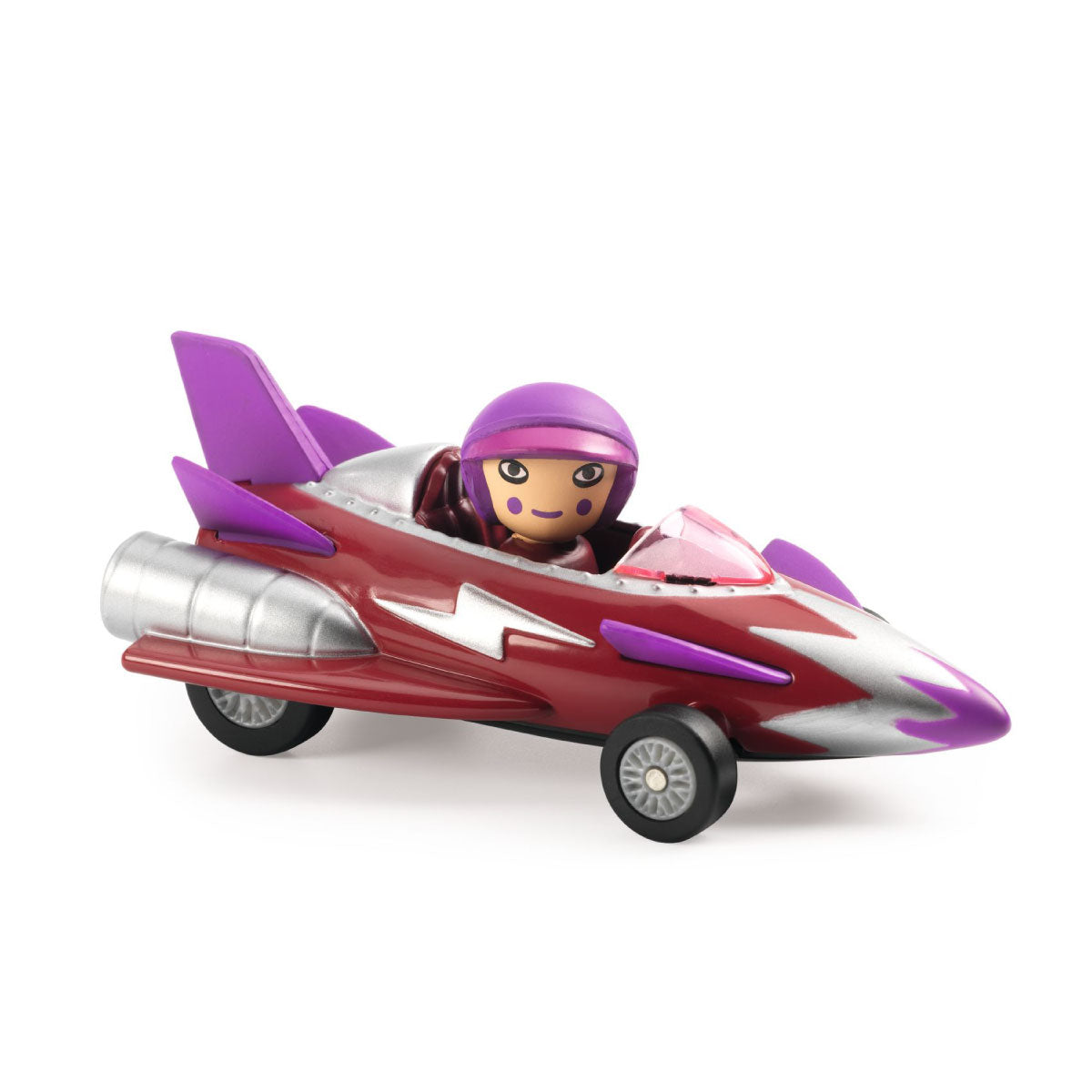 Djeco Crazy Motors Miss Burgundy Car