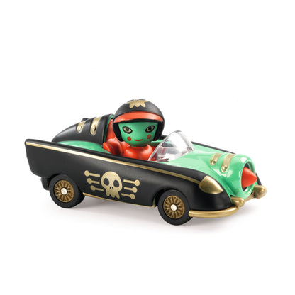 Djeco Crazy Motors Pirate Wheels Car