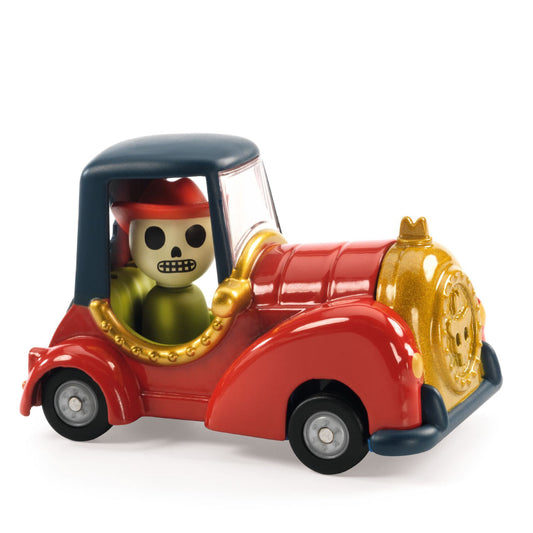 Djeco Crazy Motors Red Skull Car