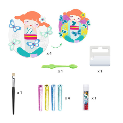 Djeco Onnanoko Glitter and Gem Boards
