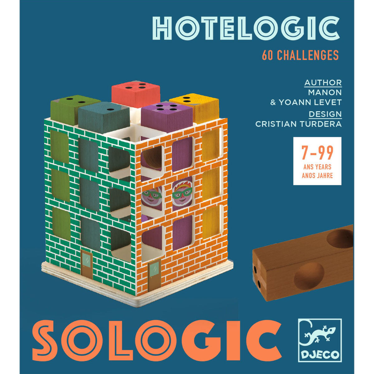 Djeco Hotelogic Sologic Puzzle Game