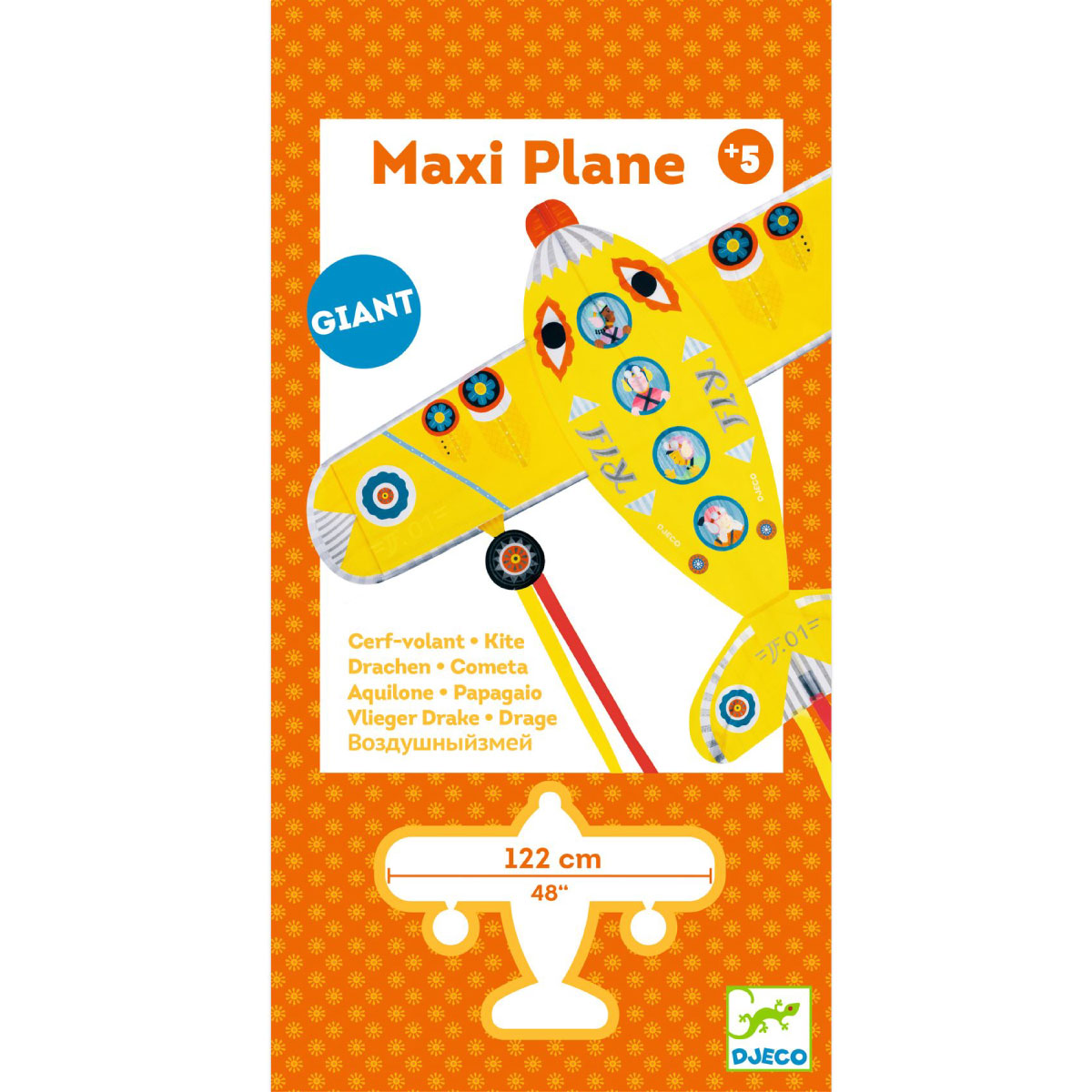 Djeco Giant Maxi Plane Kite