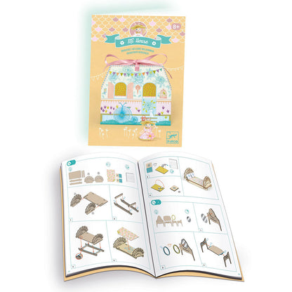 Djeco Mi House Miniature Kit - Alba's Dreamy Bedroom