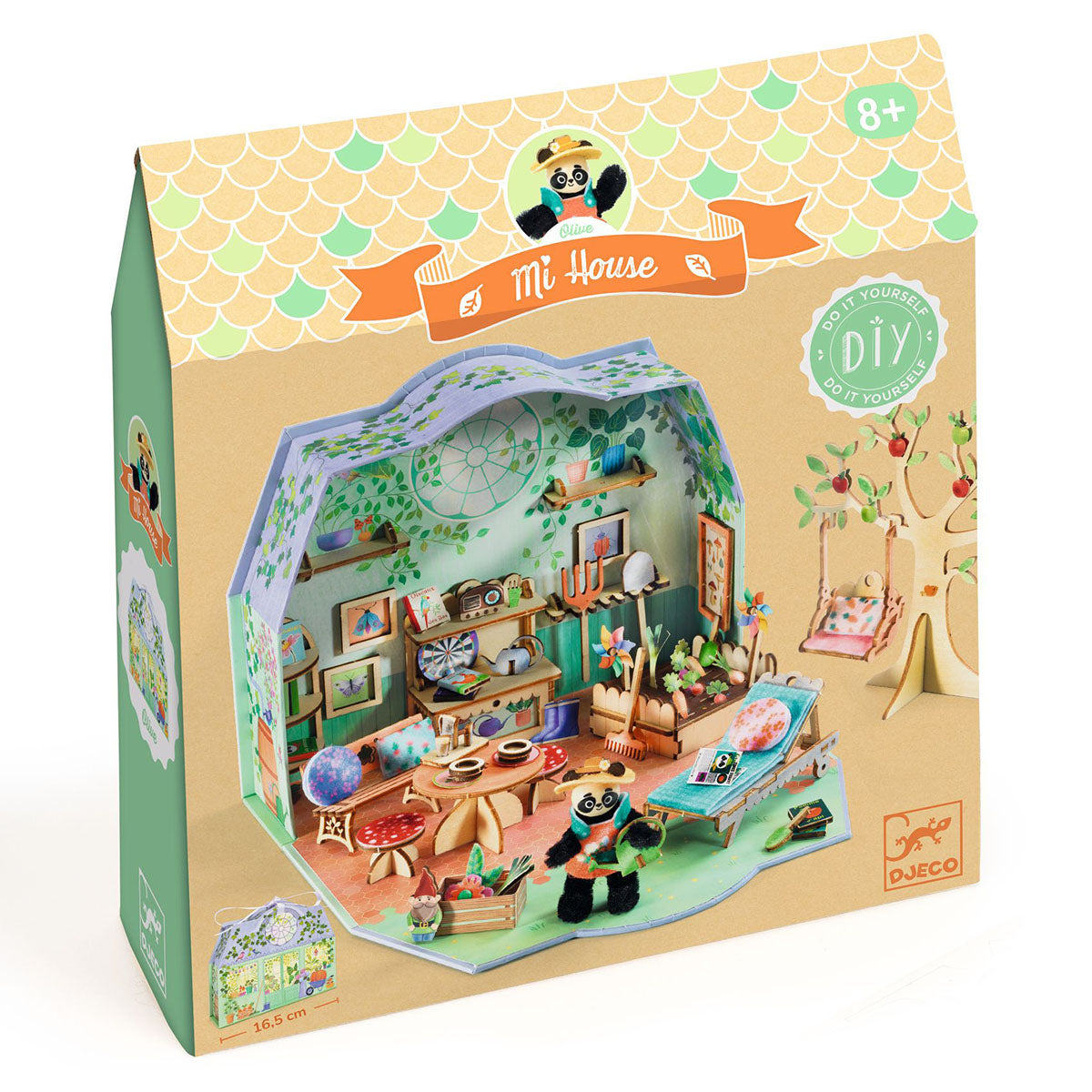 Djeco Mi House Miniature Kit - Olive's Gardener's Retreat