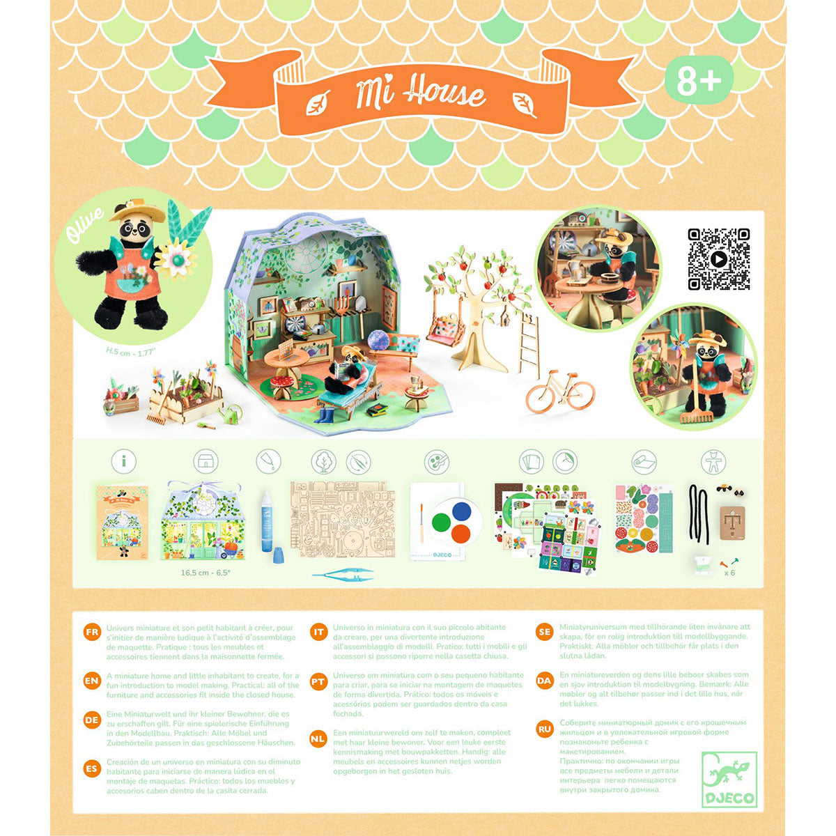 Djeco Mi House Miniature Kit - Olive's Gardener's Retreat