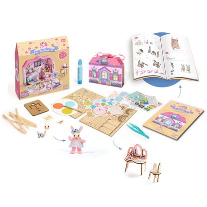 Djeco Mi House Miniature Kit - Rosie's Fashionista Bedroom