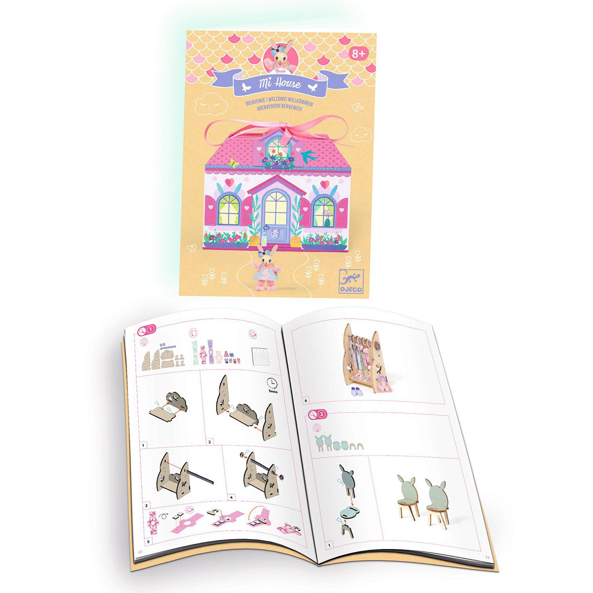 Djeco Mi House Miniature Kit - Rosie's Fashionista Bedroom