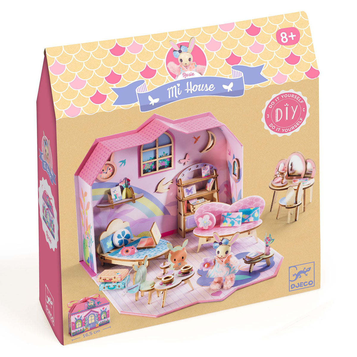 Djeco Mi House Miniature Kit - Rosie's Fashionista Bedroom
