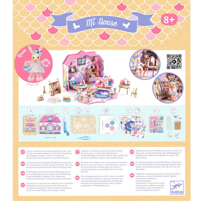 Djeco Mi House Miniature Kit - Rosie's Fashionista Bedroom