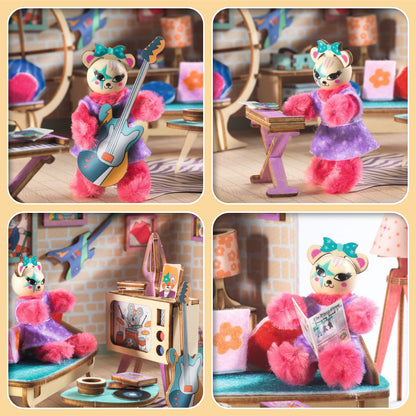 Djeco Mi House Miniature Kit - Stella's Rock n' Roll Loft