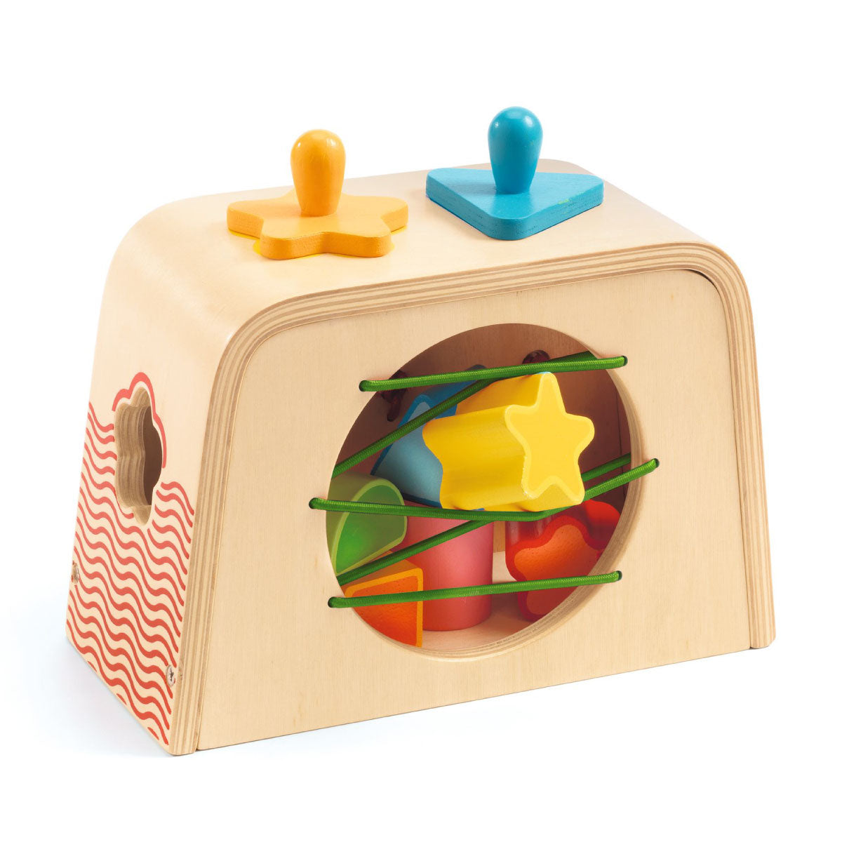 Djeco Multi Boita Wooden Shape Sorter