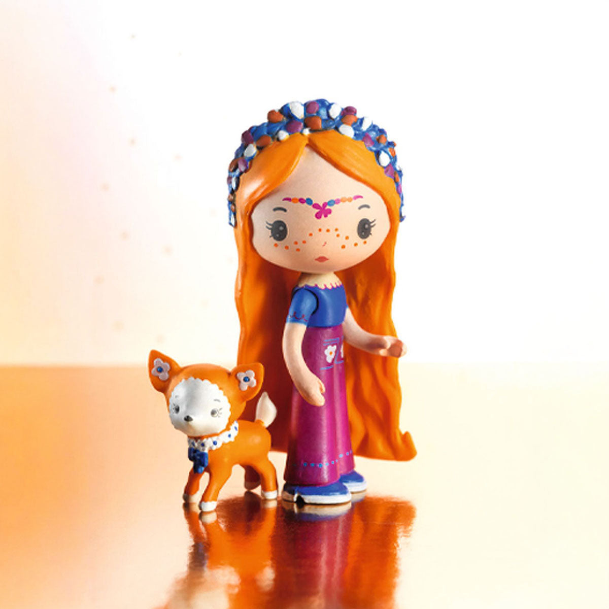 Djeco Tinyly Indie and Bluchka’s Caravan House Playset