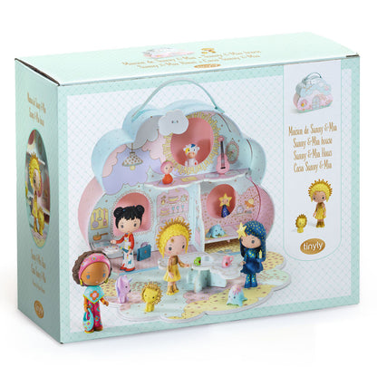 Djeco Tinyly Sunny and Mia’s Cloud House Playset
