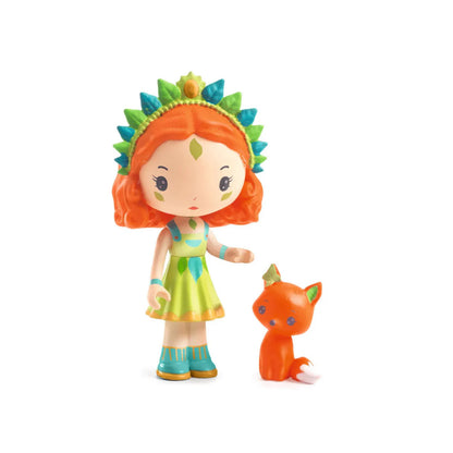 Djeco Tinyly Sylvia and Fox’s House in the Forest Playset