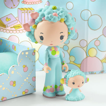 Djeco Tinyly Blue and Bubble’s Tinyroom Playset