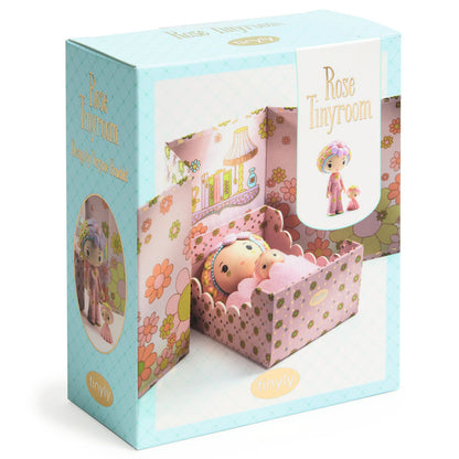 Djeco Tinyly Rose and Fleur’s Tinyroom Playset