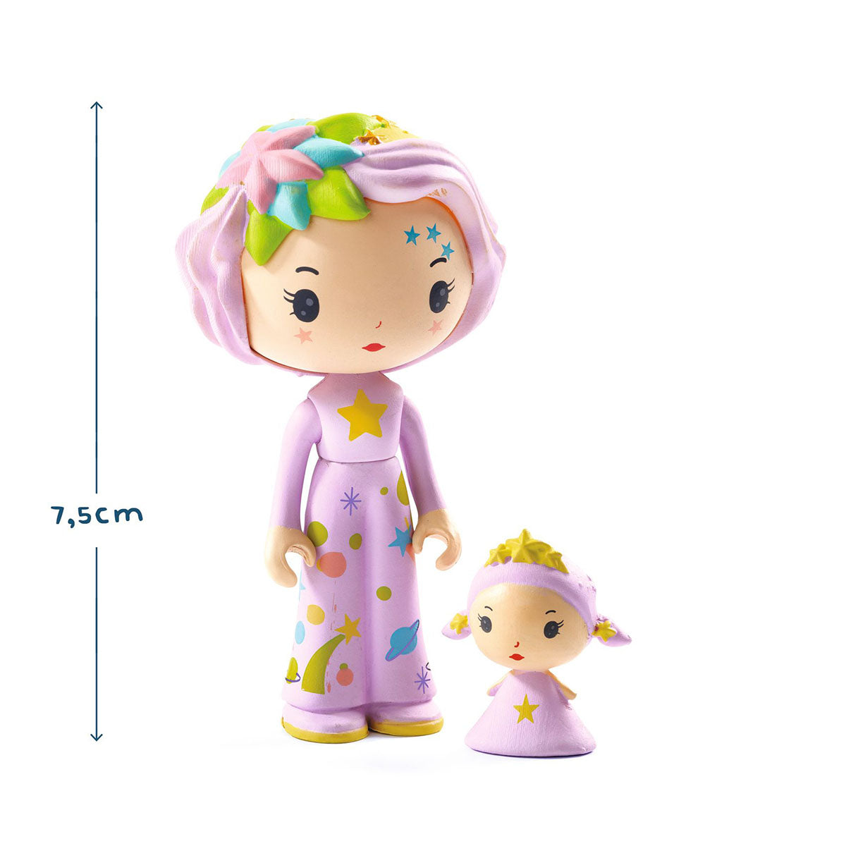 Djeco Tinyly Violet and Star’s Tinyroom Playset