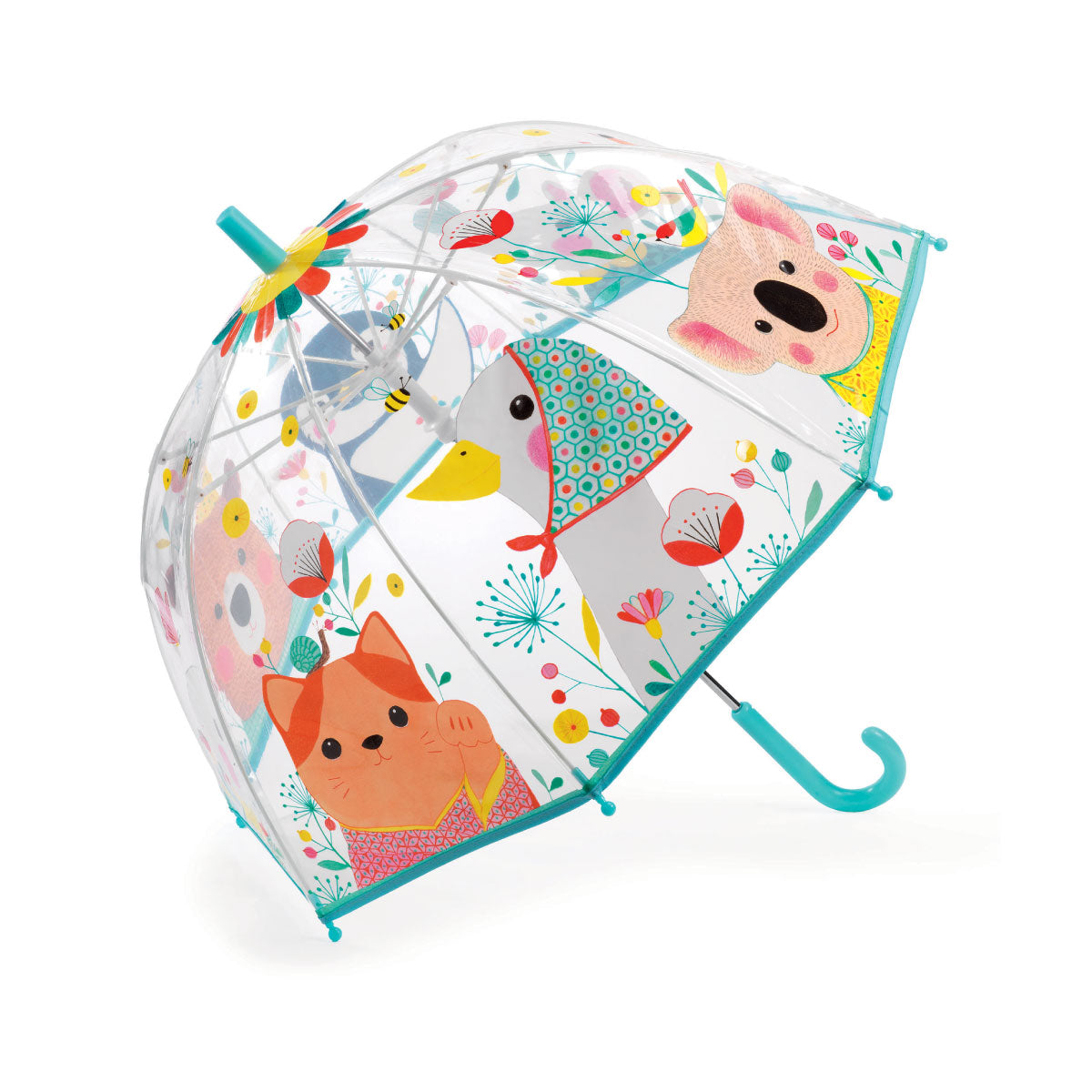 Djeco Child Sized Transparent Umbrellas - Nature