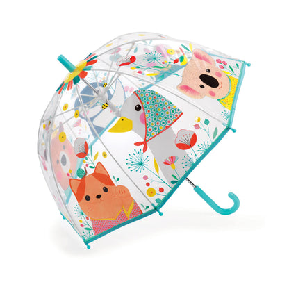 Djeco Child Sized Transparent Umbrellas - Nature