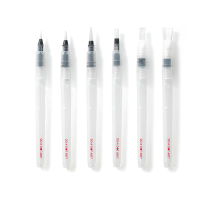 Do-A-Dot Art Swishies Refillable Watercolor Brush Pens - Set of 6