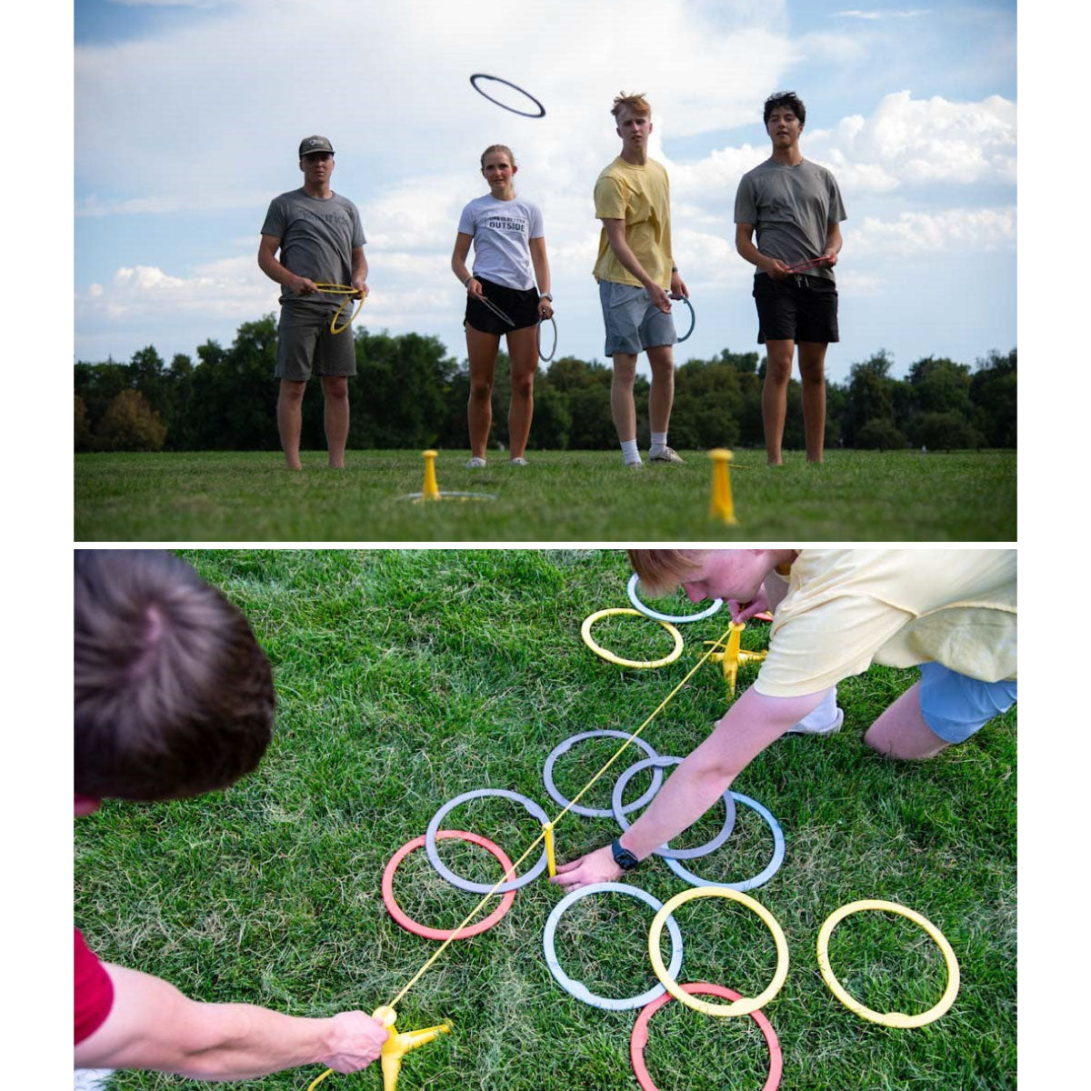 Hape Do-U-Play Trigo Ring Toss Game