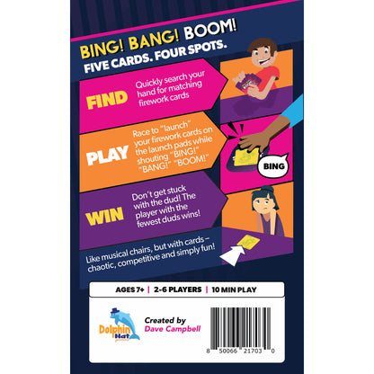 Dolphin Hat Games Bing! Bang! Boom! Card Game