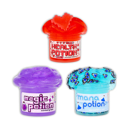 Dope Slimes Level Up Slime Trio - 3 Sample Size Jars
