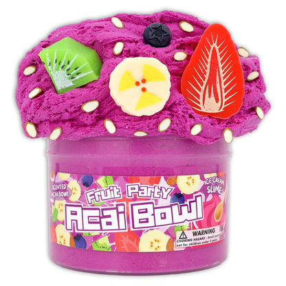 Dope Slimes Acai Bowl Fruit Party Ice Cream Slime