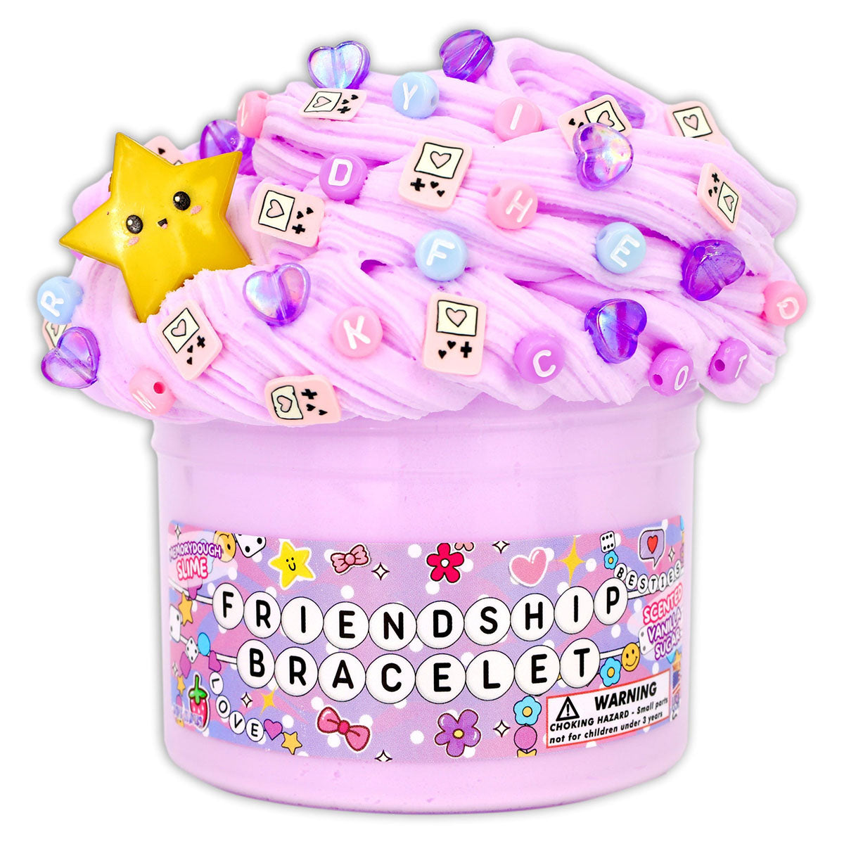 Dope Slimes Friendship Bracelet Memory Dough Slime