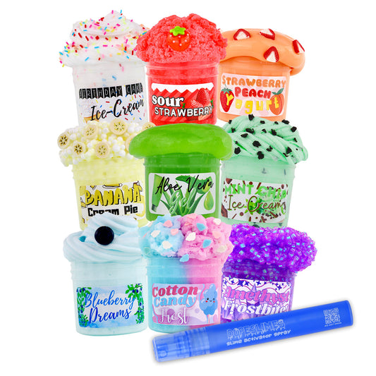 Dope Slimes Texture Pack - 9 Sample Size Jars