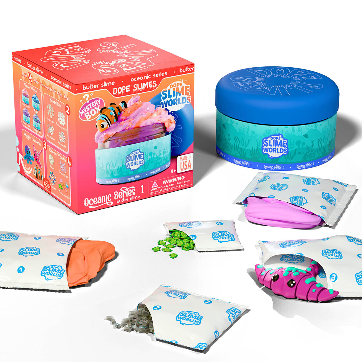 Dope Slimes Worlds Oceanic Series Mystery Box