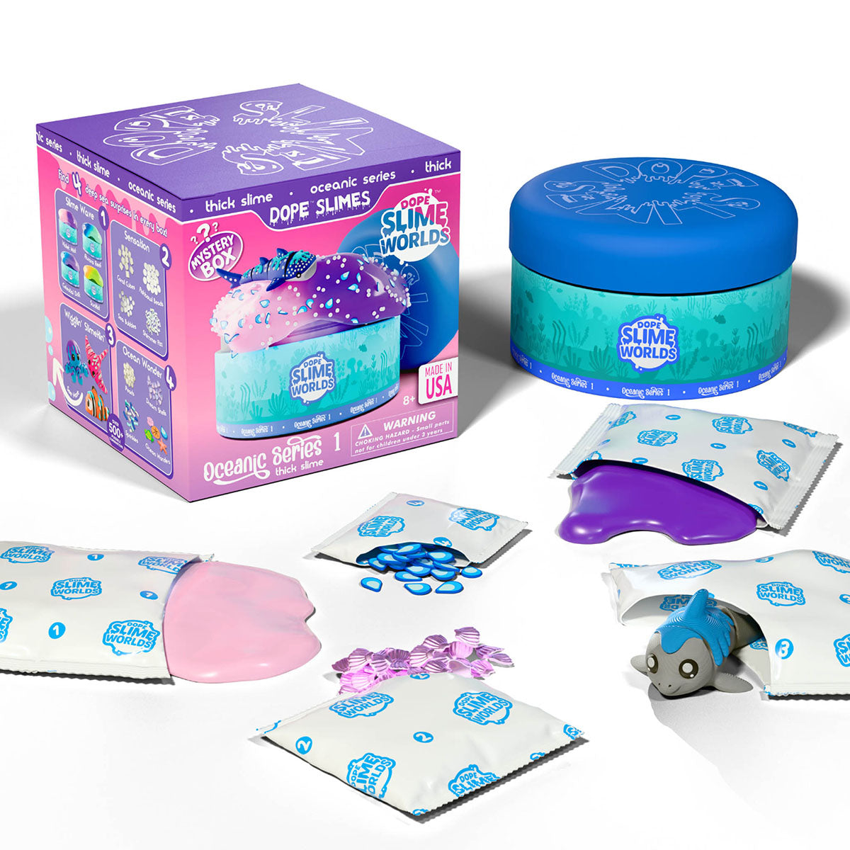 Dope Slimes Worlds Oceanic Series Mystery Box