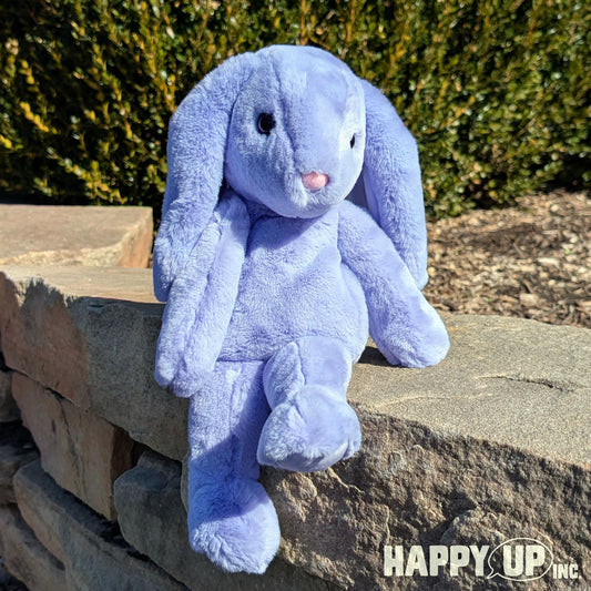 Douglas Violet Floppy Bunny - 14"