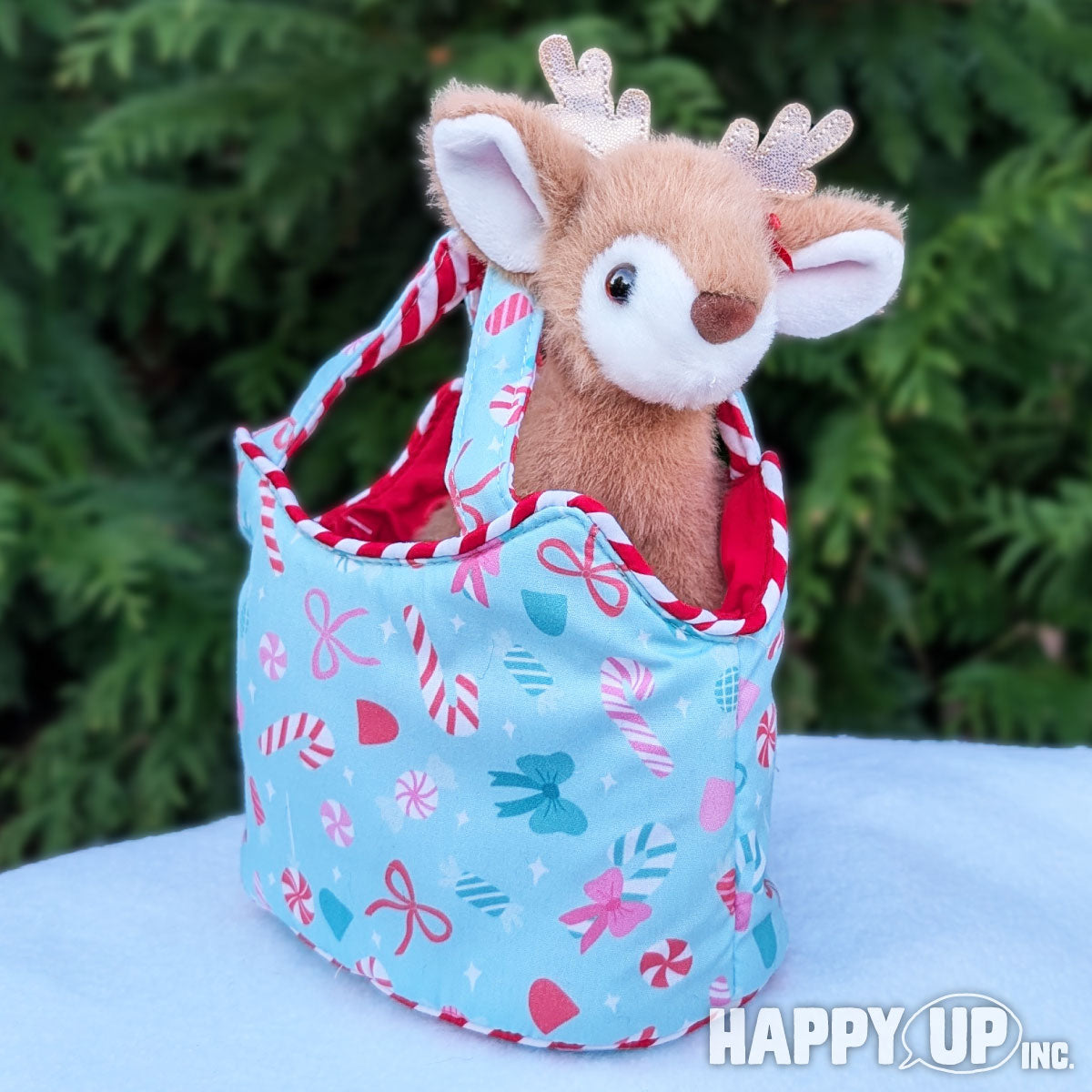 Douglas Sweet Bows Sassy Sak with Reindeer