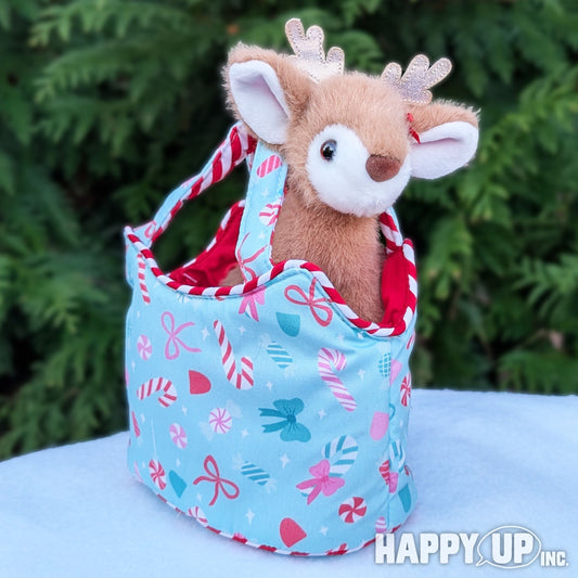 Douglas Sweet Bows Sassy Sak with Reindeer