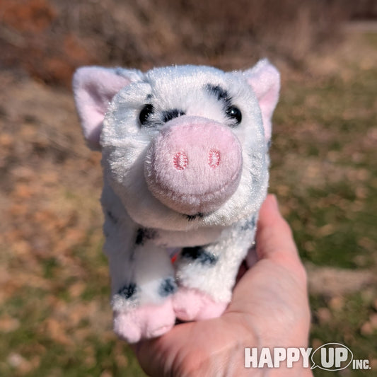 Douglas Leroy Black Spotted Pig - 7”