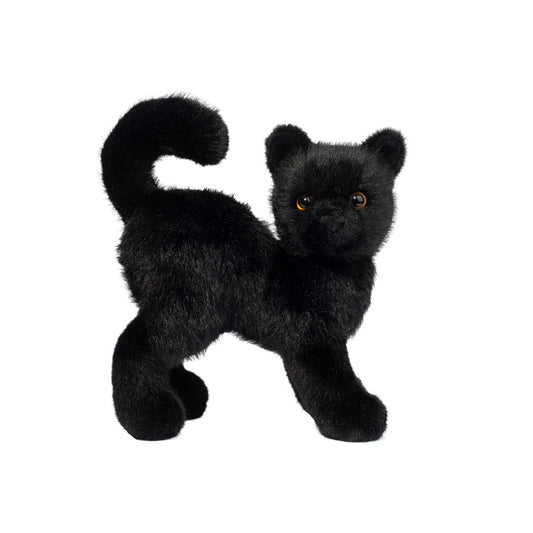 Douglas Cuddle Toys Scaredy Black Cat Plush