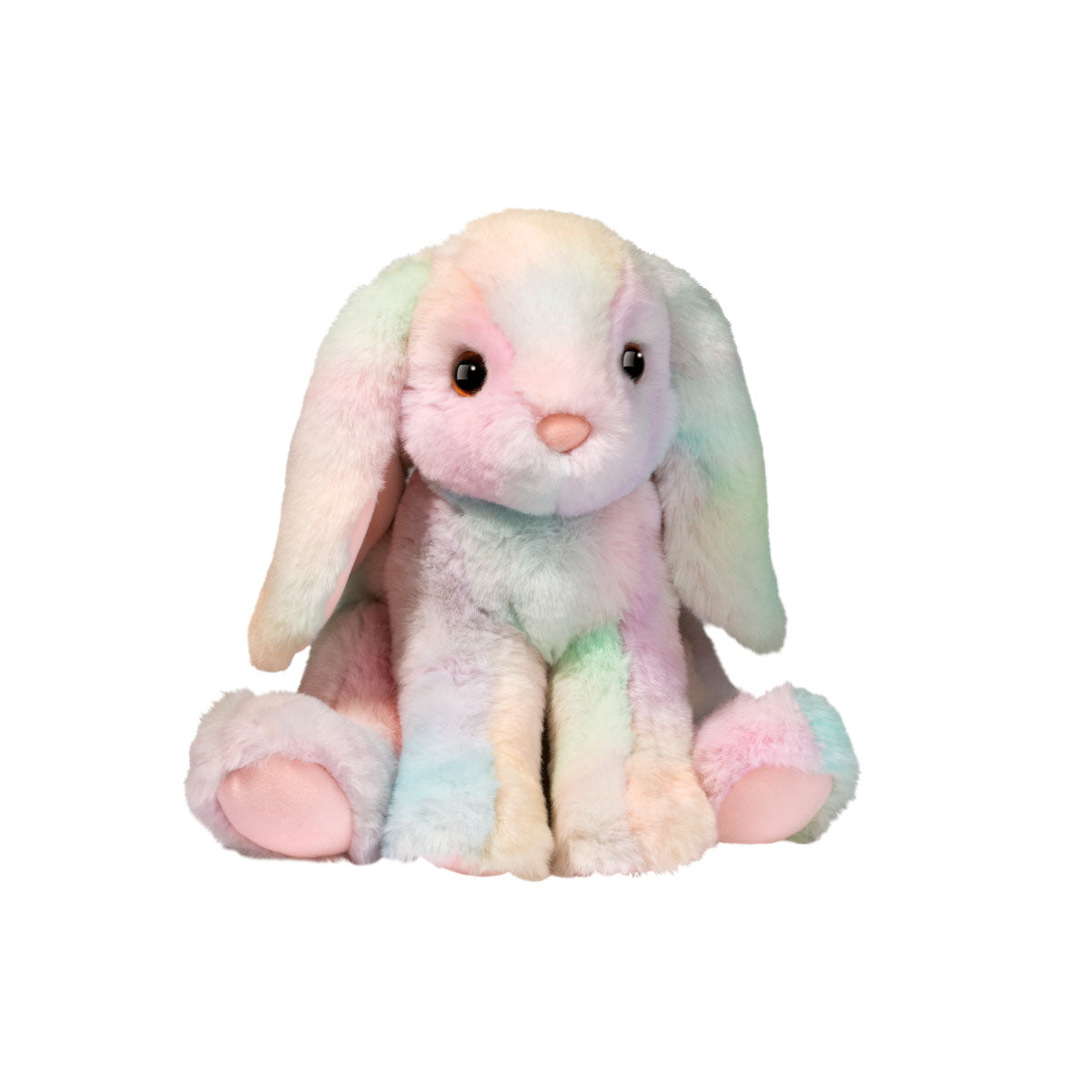 Douglas Cuddle Toys Sweetie Rainbow Bunny Soft - 8”