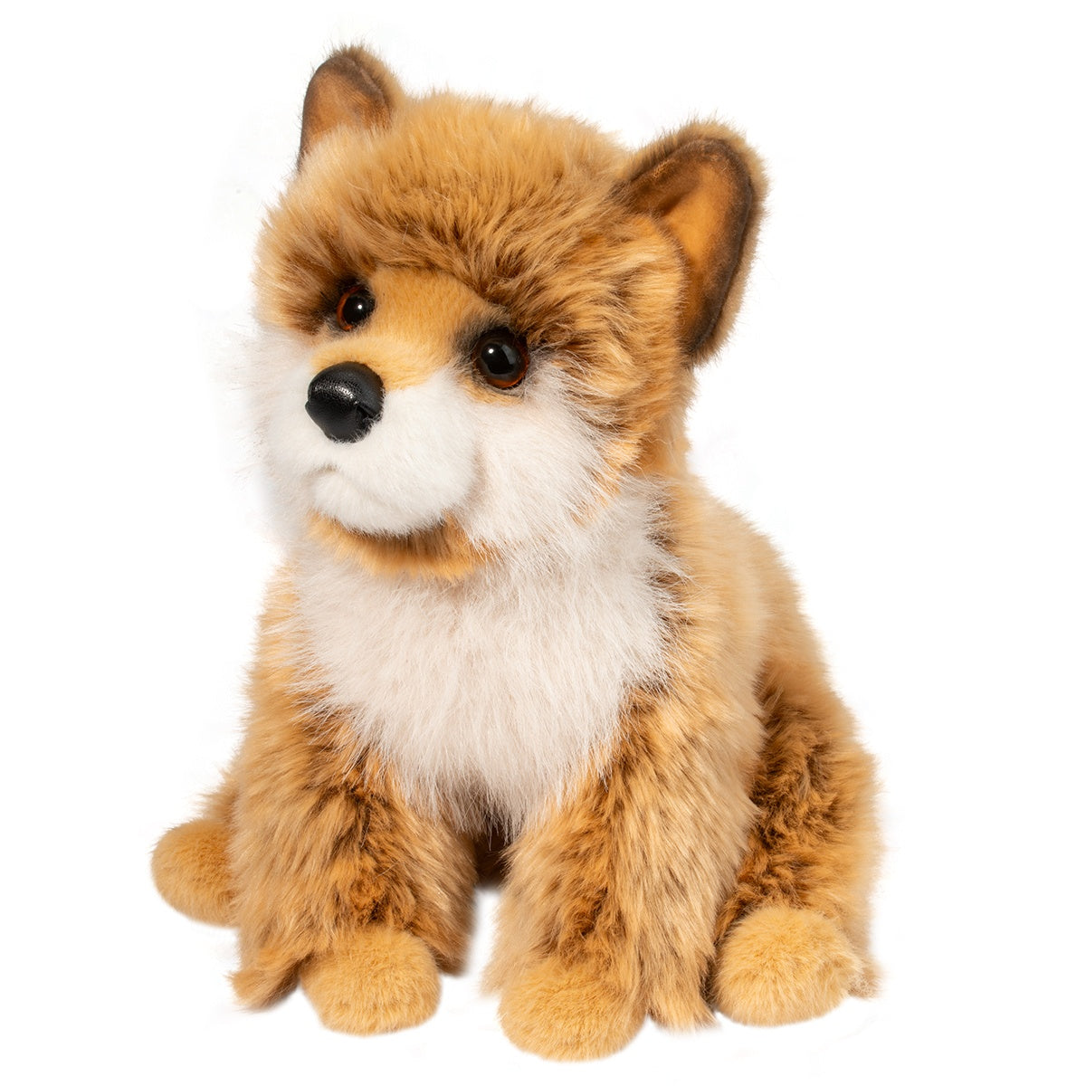 Dove Pomsky dog plushie by Douglas Toys.