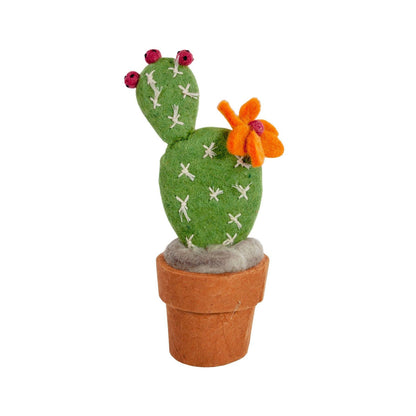 Small Prickly Pear Felted Cactus