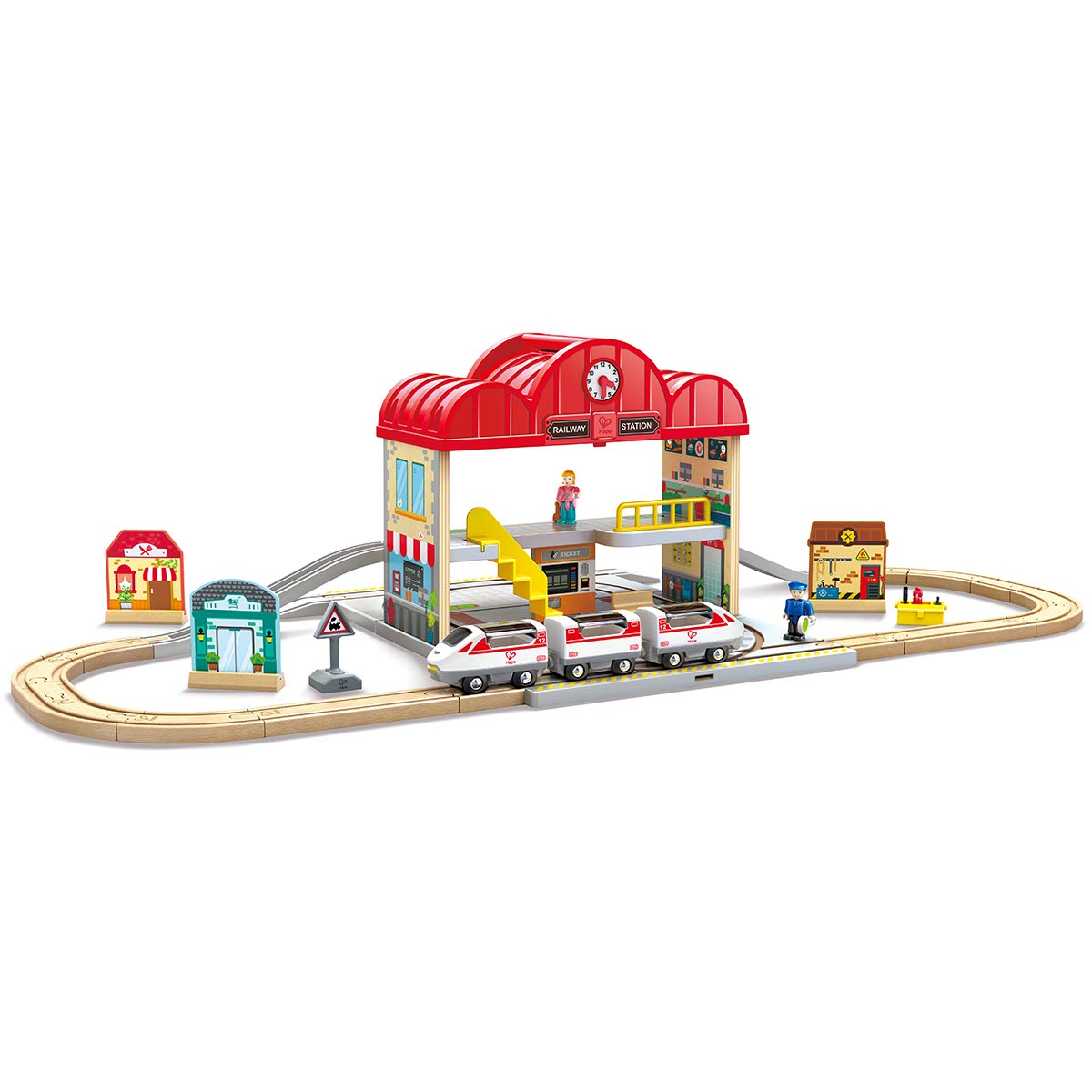 Portable Train Station Set hape