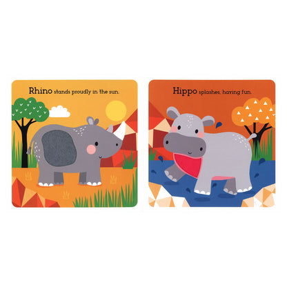 Animals of the Savanna Board Book