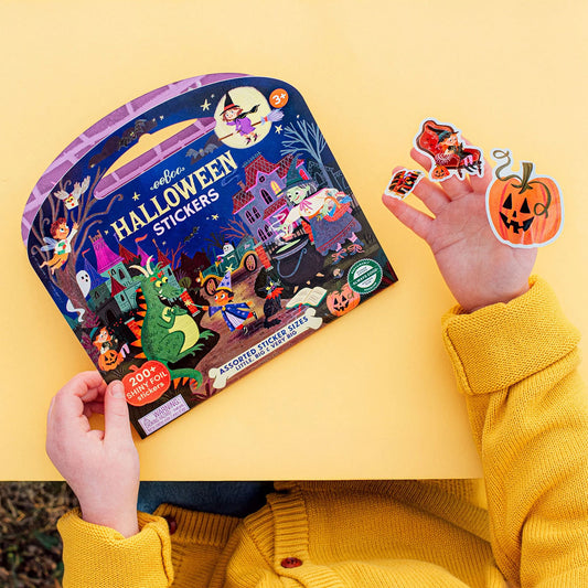 eeBoo Halloween Shiny Foil Sticker Book
