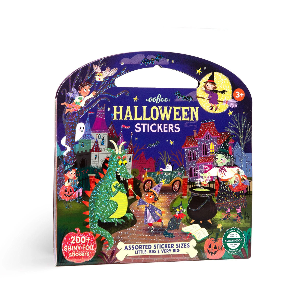 eeBoo Halloween Shiny Foil Sticker Book