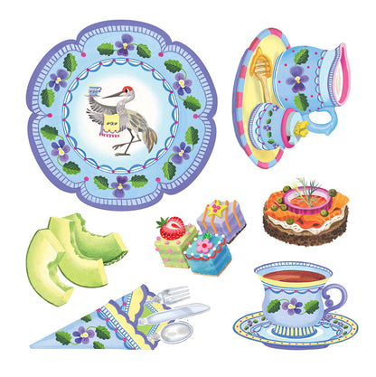 eeBoo Kittens Tea Party Spinner Game