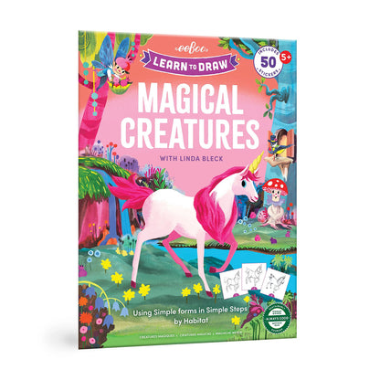 eeBoo Learn to Draw Magical Creatures Activity Book