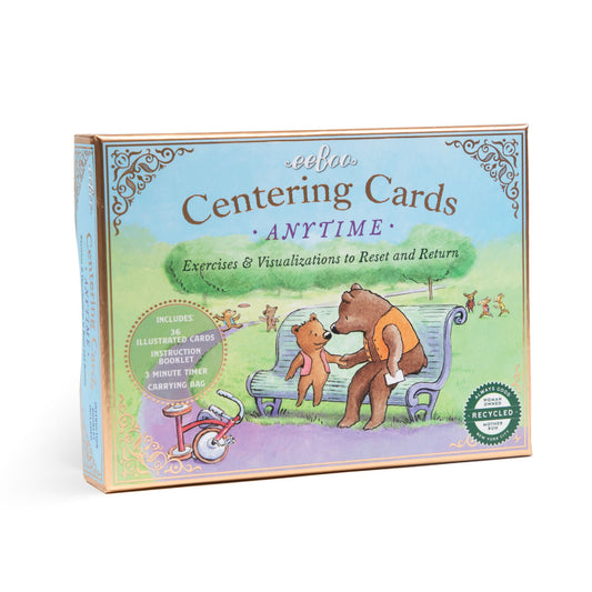 eeBoo Centering Cards - Anytime